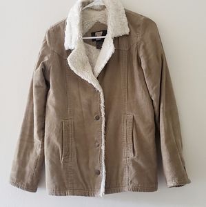 Vintage Corduroy Fleece Jacket